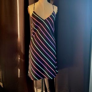 WAYF Stripped Slipdress- sz S
